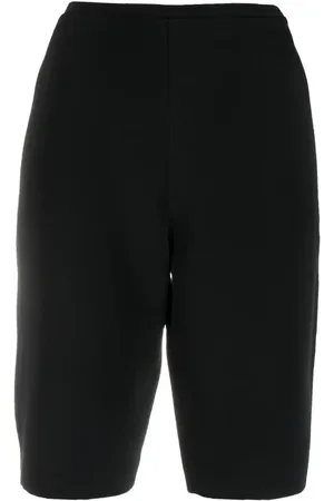 VALENTINO GARAVANI Shorts i uld og silke med smal pasform