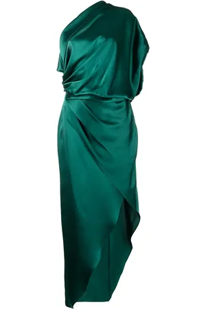 Michelle Mason Draperet midi-kjole