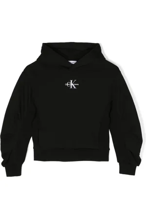 Calvin Klein Hættetrøje i jersey med logotryk