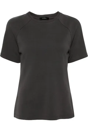GOEN.J T-shirt med snoet detalje