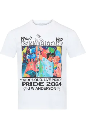 J.W.Anderson T-shirt med grafisk tryk