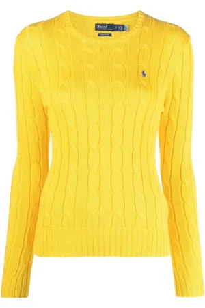 Ralph Lauren Kabelstrikket Polo Pony trøje