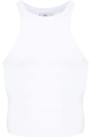 Vetements Ribbet tanktop med broderet logo