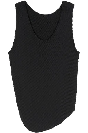 PLEATS PLEASE ISSEY MIYAKE Plisseret tanktop