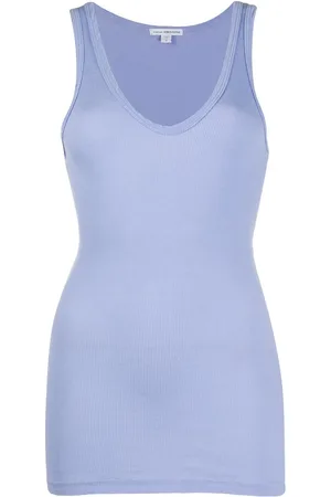 James Perse Tanktop med dyb halsudskæring