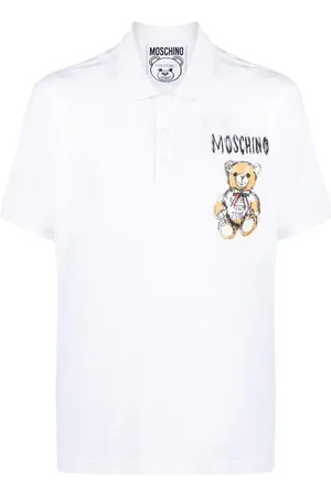 Moschino Polo med bamsetryk