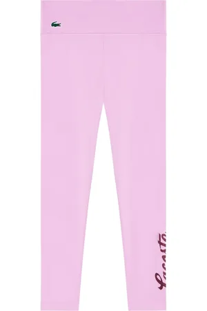 Lacoste Ultra-Dry Stretch Sport leggings med logotryk