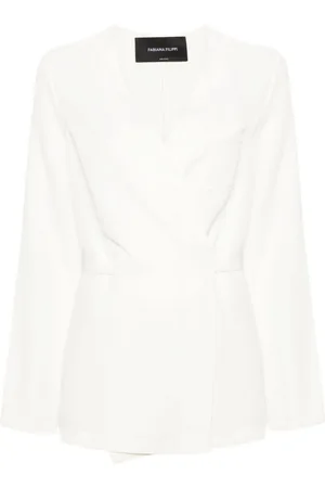Fabiana Filippi Slå om-blazer uden revers