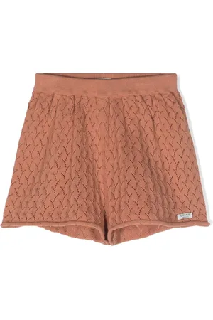 Donsje Canae shorts i pointelle-strik
