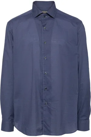 corneliani Skjorte med cutaway-krave