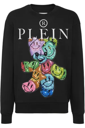 Philipp Plein Sweatshirt med bamsetryk