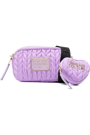 VERSACE Crossbody-taske med logoplade