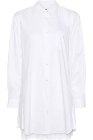JUNYA WATANABE Plisseret skjorte i poplin