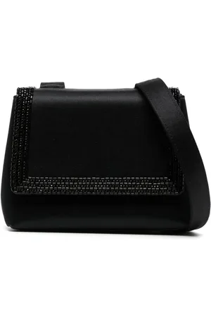 CHANEL 1998 basket-skuldertaske med perledekoration