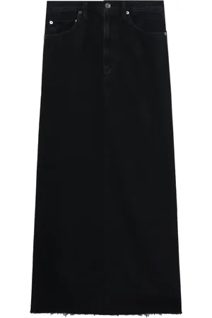 AGOLDE Lang Hilla denimnederdel