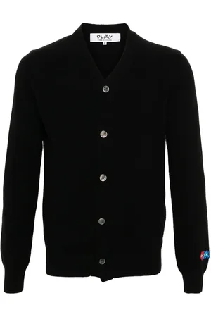 Comme des Garçons X the Artist Invader cardigan