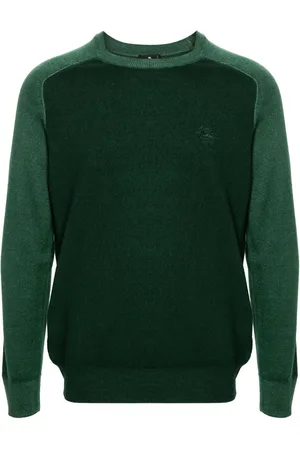 Etro Sweater med logo-broderi