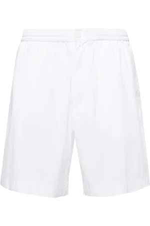 Aspesi Shorts i poplin med elastiklinning