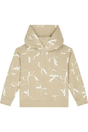 Calvin Klein Hættetrøje med heldækkende logotryk