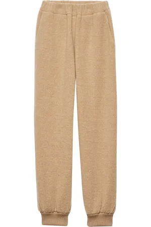 Prada Joggingbukser i fleece med logomærke