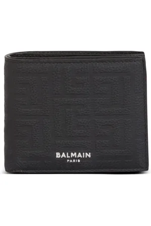 Balmain Foldepung med monogram-prægning