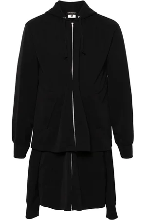 Comme des Garçons Double Sleeve jakke med hætte