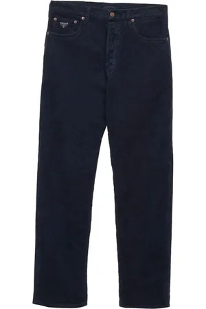 Prada Jeans i fløjl med lige ben