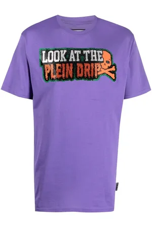 Philipp Plein Kortærmet T-shirt med logo