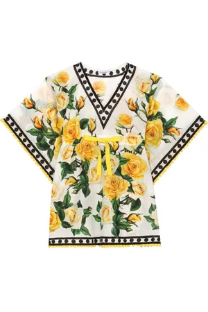 Dolce & Gabbana Kort kjole med rosetryk