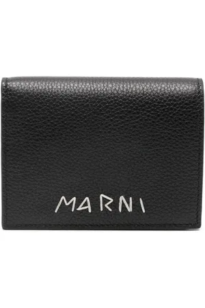 Marni Læderpung med logobroderi