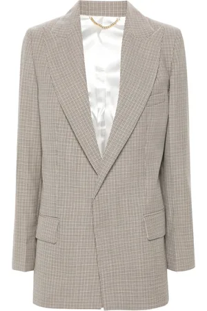 Victoria Beckham Blazer med spidsrevers og marionetand