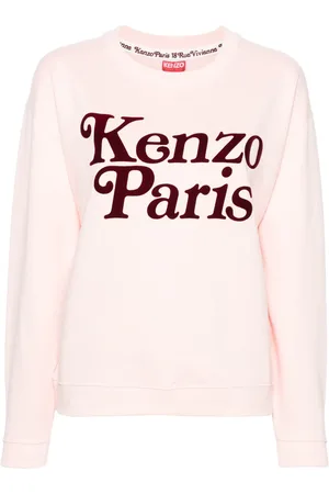 Kenzo Sweatshirt med flock-logo