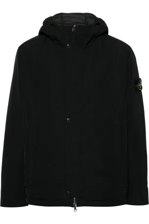 Stone Island Polstret jakke med kompasmærke