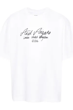 Axel Arigato T-shirt med logotryk