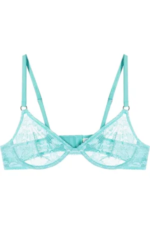 FLEUR DU MAL Le Stretch demi-bh med blomstrede blonder