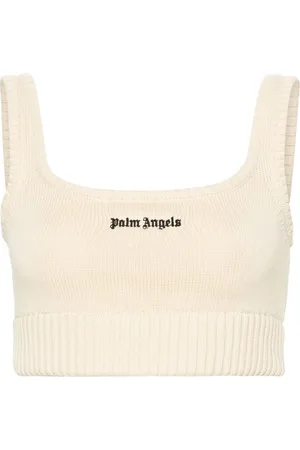 Palm Angels Tanktop med broderet logo