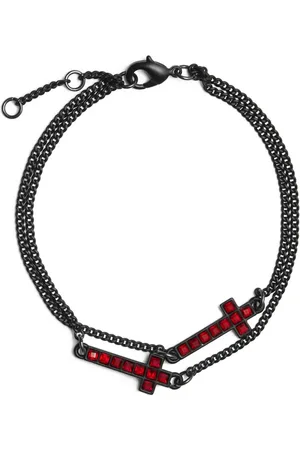Dsquared2 Armbånd med kors-vedhæng