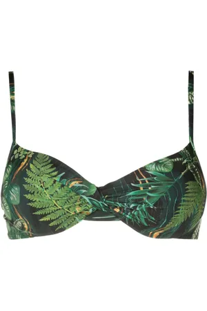 Lygia & Nanny Cassis bikinitop med bladtryk