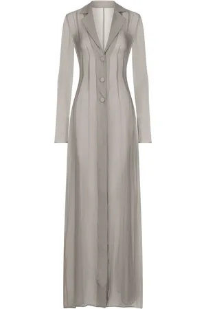 Dolce & Gabbana KIM DOLCE&GABBANA duster-frakke i silke