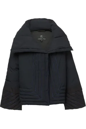 Unreal Fur Quiltet kasseformet Quantum jakke