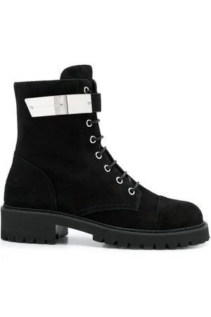 Giuseppe Zanotti Sko i ruskind med snøre