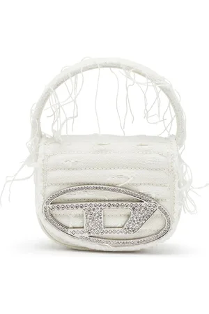 Diesel 1DR XS crossbody-taske med slitageeffekt