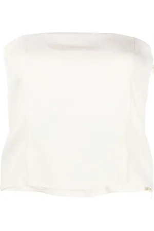 GAUGE81 Cropped Tona top med paneler