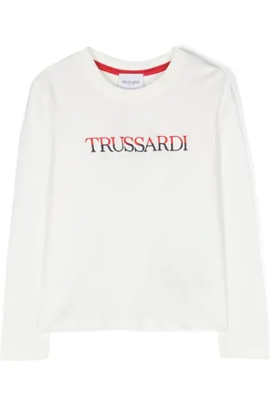 Trussardi T-shirt med broderet logo