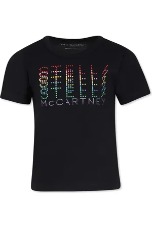 Stella McCartney T-shirt med holografisk logo