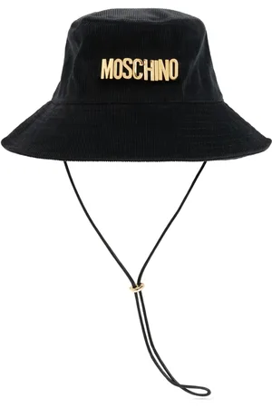 Moschino Bøllehat med logoplade