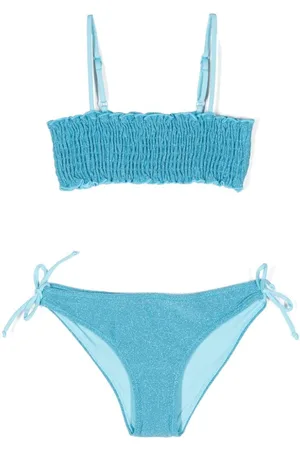 MC2 SAINT BARTH Tilly bikini i lurex med ruche