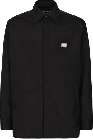 Dolce & Gabbana Skjortejakke med logoplade