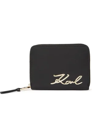 Karl Lagerfeld Signature-pung med lynlås