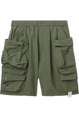 Musium Div. Cargo-shorts med elastik i taljen